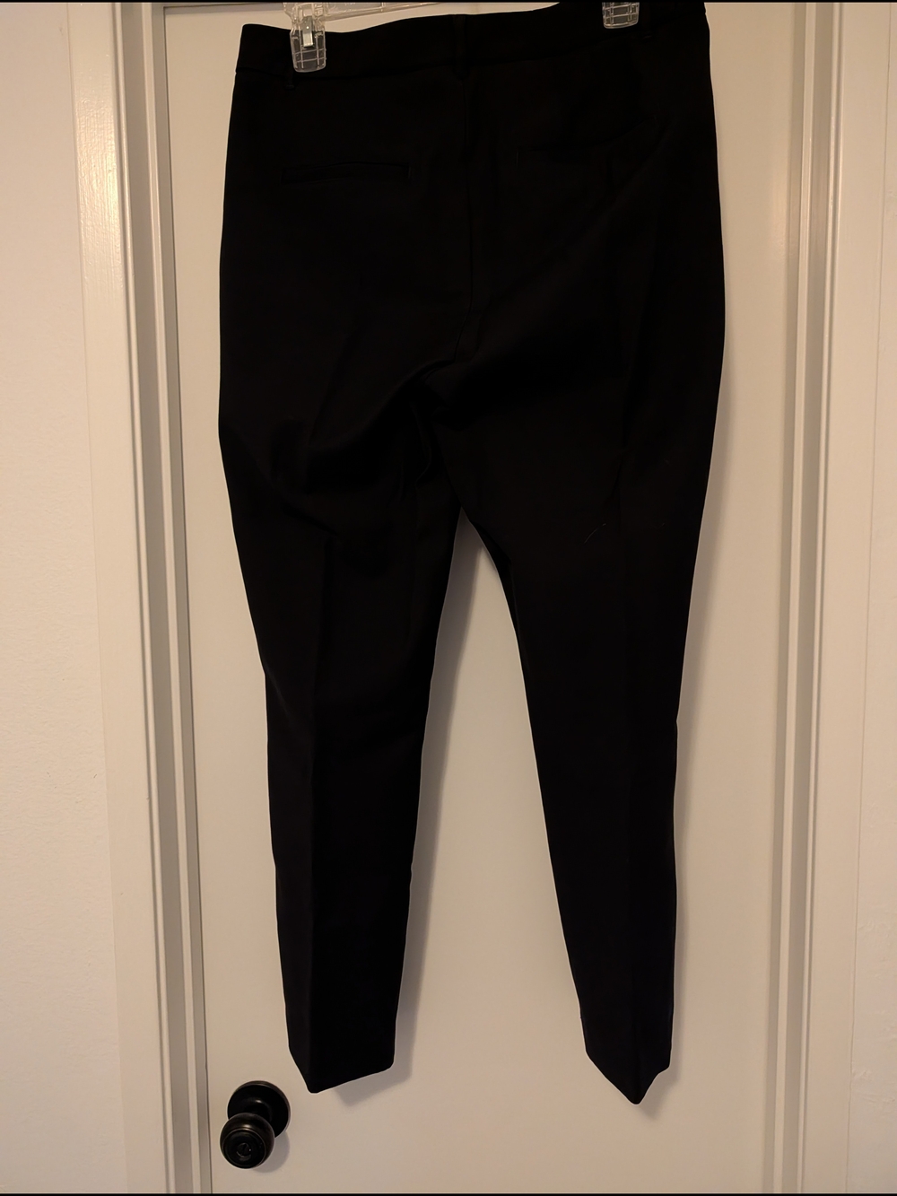 White House Black Market Black Slacks Size 8